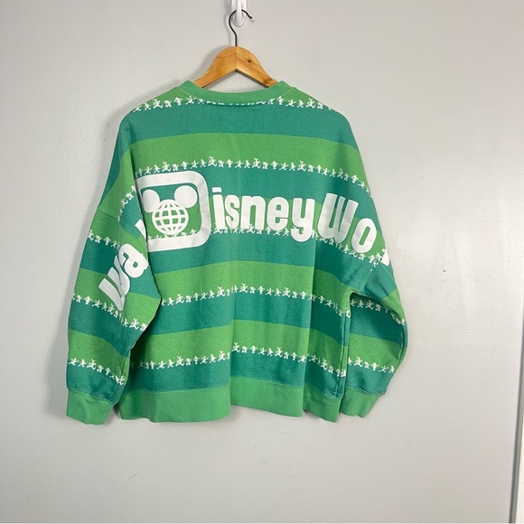 Disney Adults Pullover Sweatshirt - Mickey and Friends - Green size xl - Picture 6 of 7